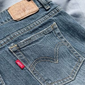 Levi’s Denim Shorty Shorts